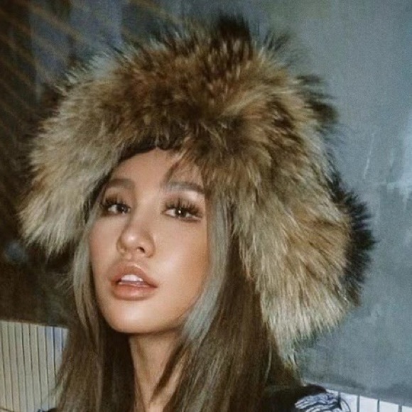Fox fur hat